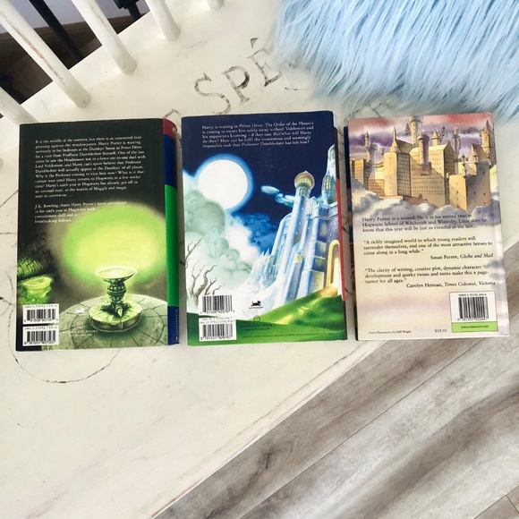 Harry Potter, Vintage, Hardcover, Book Set, 5 Books, Nice Condition - Picture 7 of 12